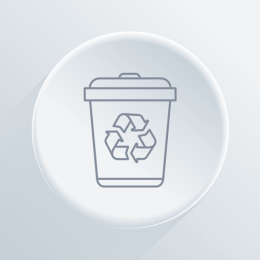 наклейки «Сортування сміття»