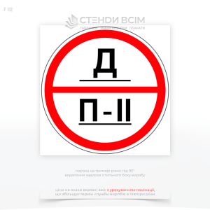 Знаки категории помещений «Д» F112 для помещений, где находятся или обрабатываются негорючие вещества и материалы. Это могут быть металлы, камень, стекло, бетон, керамика, а также другие материалы, не поддерживающие горение.