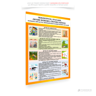 Плакат «Действия при землетрясениях, ураганах, лесных пожарах» обычно содержит визуально оформленную информацию, объясняющую базовые меры безопасности во время трех основных природных катастроф: землетрясений, ураганов и лесных пожаров.