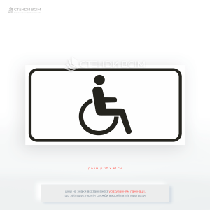 Наклейка на авто «Інвалід» розміщується спереду і ззаду на механічних транспортних засобах, якими керують водії з інвалідністю або водії, які перевозять пасажирів з інвалідністю.