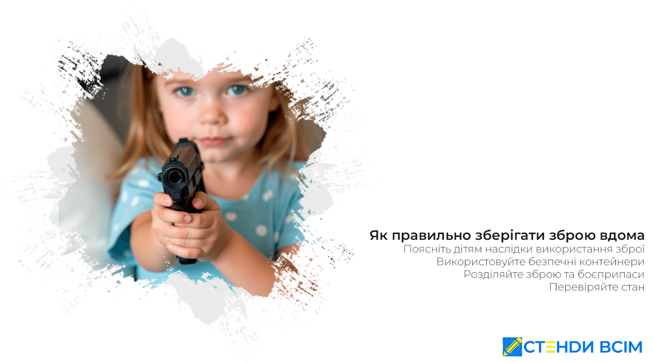 Как правильно хранить оружие дома